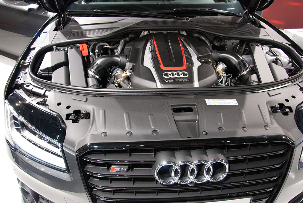 Audi S8 Plus V8 TFSI Motor
